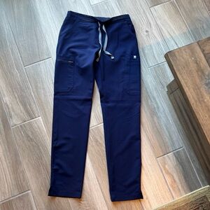 Figs Navy Blue yola scrub pants